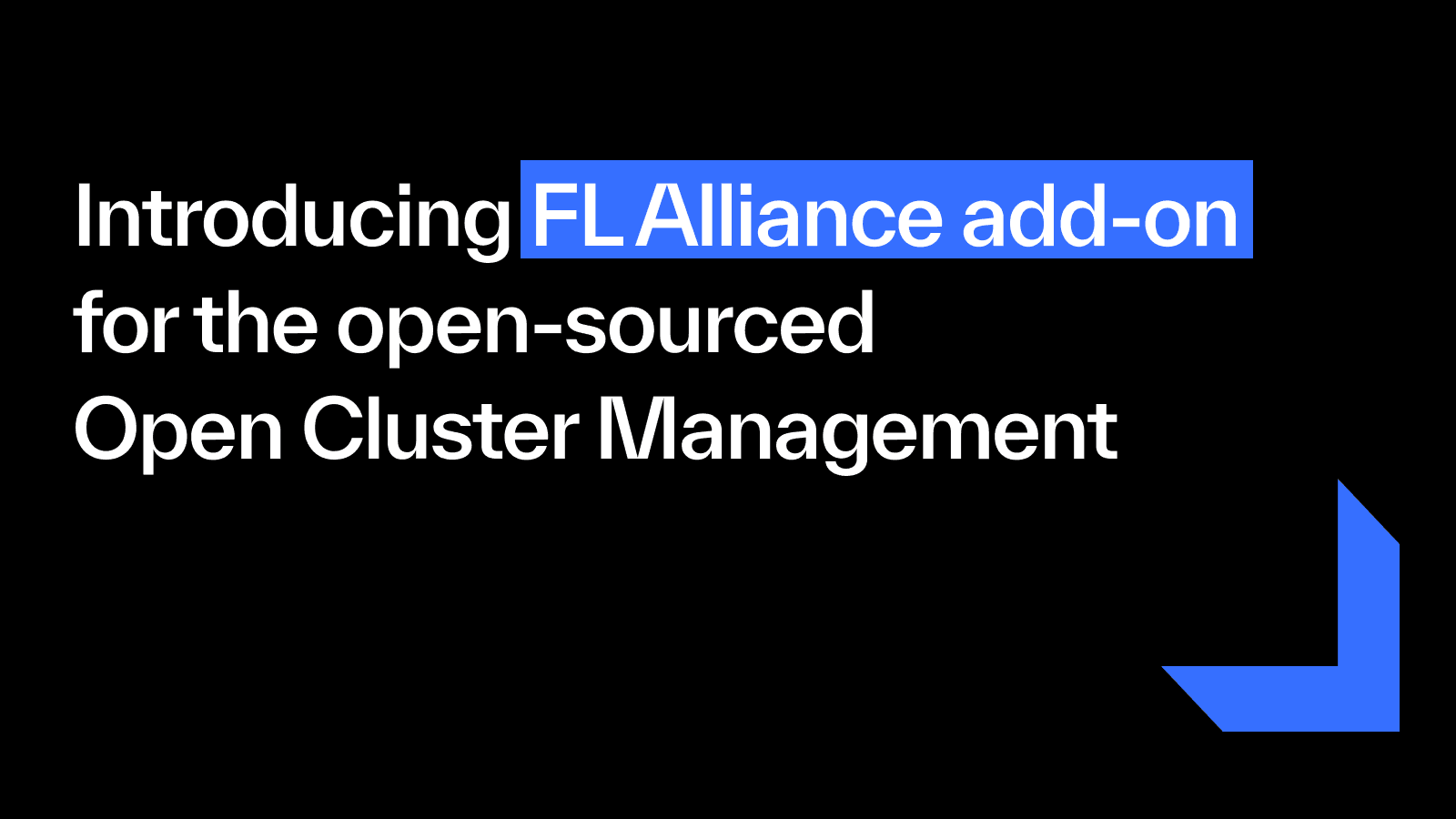 FLock.io launches federated learning add-on for Open Cluster Management