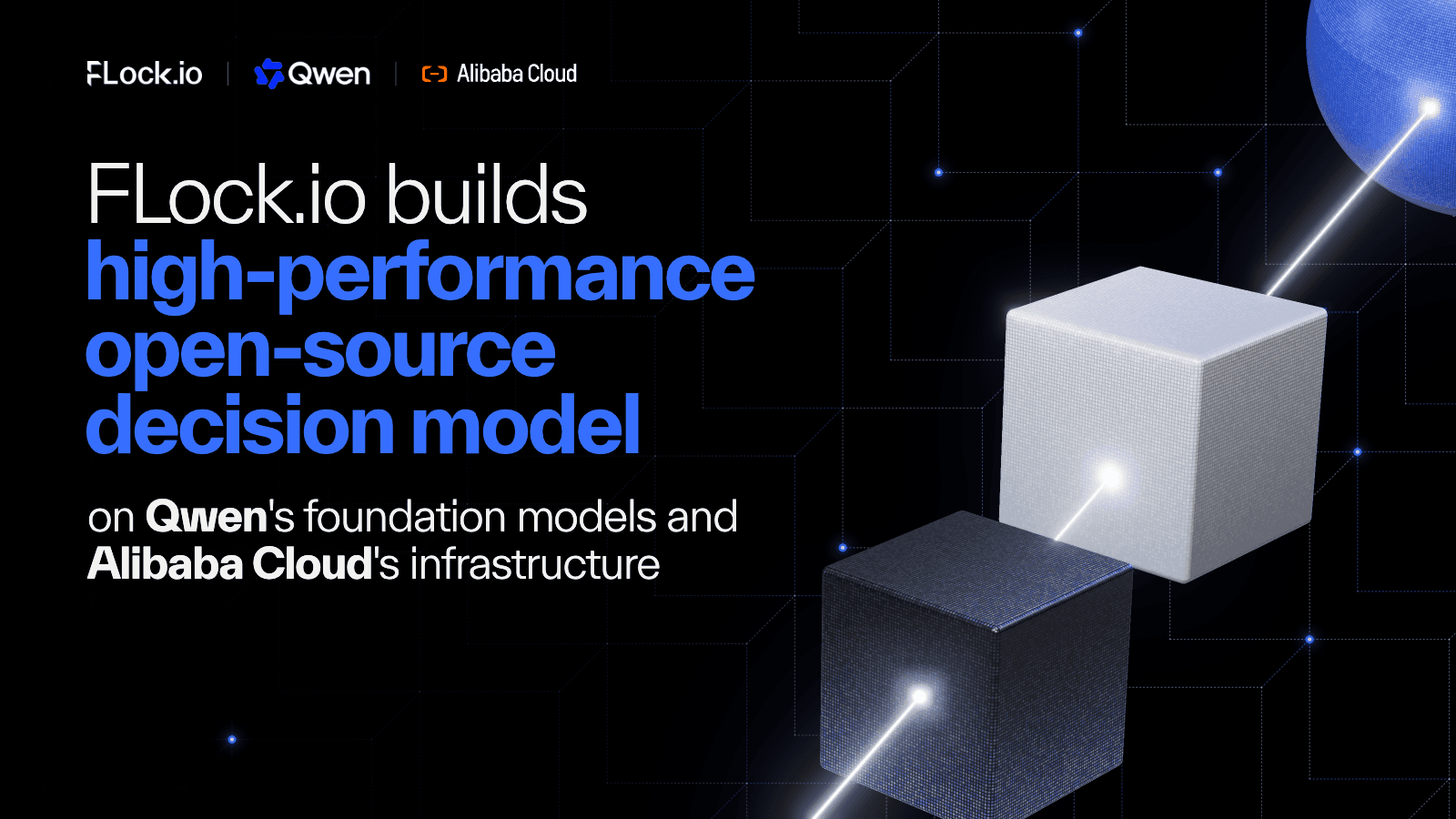 FLock.io’s open-source AI decision model, built on Qwen, outperforms larger LLMs
